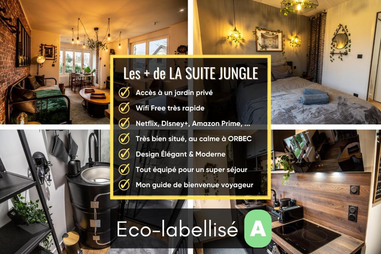 Suite Indus - Jardin, Netflix Et Parking - Le Manoir Aux Pommes Orbec Zewnętrze zdjęcie